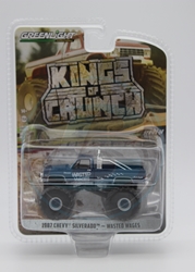 Wasted Wages 1987 Chevy Silverado Kings of Crunch Monster Truck Wasted Wages 1987 Chevy Silverado Kings of Crunch Monster Truck, Monster Truck Diecast, 1:64 Scale