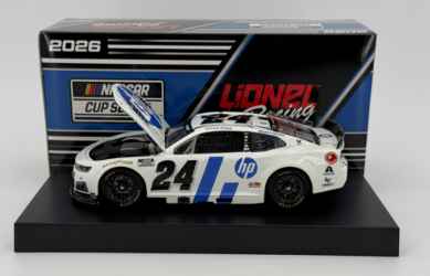 William Byron 2026 HP 1:24 Nascar Diecast William Byron, Nascar Diecast, 2026 Nascar Diecast, 1:24 Scale Diecast