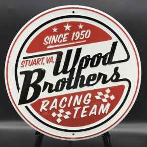 Wood Brothers Racing Circle Sign Wood Brothers Racing nascar diecast, diecast collectibles, nascar collectibles, nascar apparel, diecast cars, die-cast, racing collectibles, nascar die cast, lionel nascar, lionel diecast, action diecast, university of racing diecast, nhra diecast, nhra die cast, racing collectibles, historical diecast, nascar hat, nascar jacket, nascar shirt,historical racing die cast, university racing signs