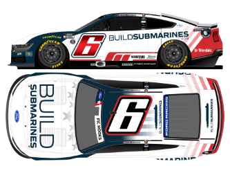 *Preorder* Brad Keselowski 2026 Buildsubmarines.com Salutes 1:24 Flash Coat Color Nascar Diecast - FOIL NUMBER DIECAST Brad Keselowski, Nascar Diecast, 2026 Nascar Diecast, 1:24 Scale Diecast