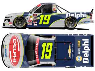 *Preorder* Daniel Hemric 2026 Delphi Tribute 1:24 Nascar Diecast - Truck Series  Daniel Hemric , Nascar Diecast, 2026 Nascar Diecast, 1:24 Scale Diecast