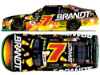 *Preorder* Justin Allgaier 2026 Brandt Halloween 1:24 Flash Coat Silver Color Nascar Diecast - O'Reilly Auto Parts Series  Justin Allgaier, Nascar Diecast, 2026 Nascar Diecast, 1:24 Scale Diecast, 